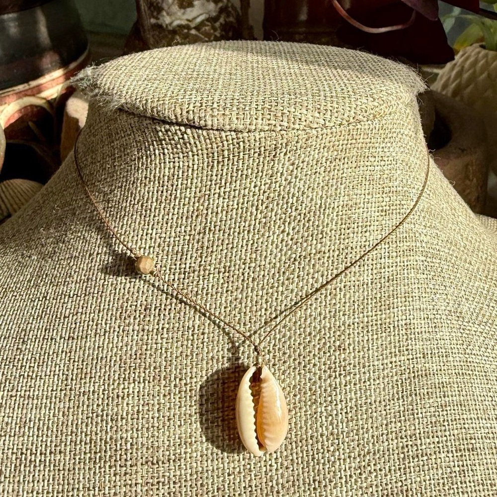 Cowrie shell necklace